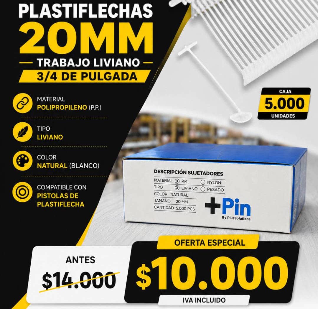 Promo Plastiflechas 20mm