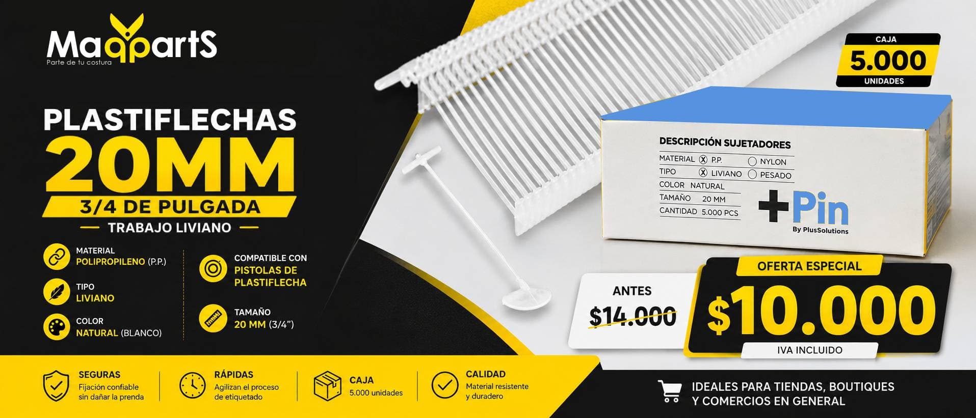 Promo Plastiflechas 20mm