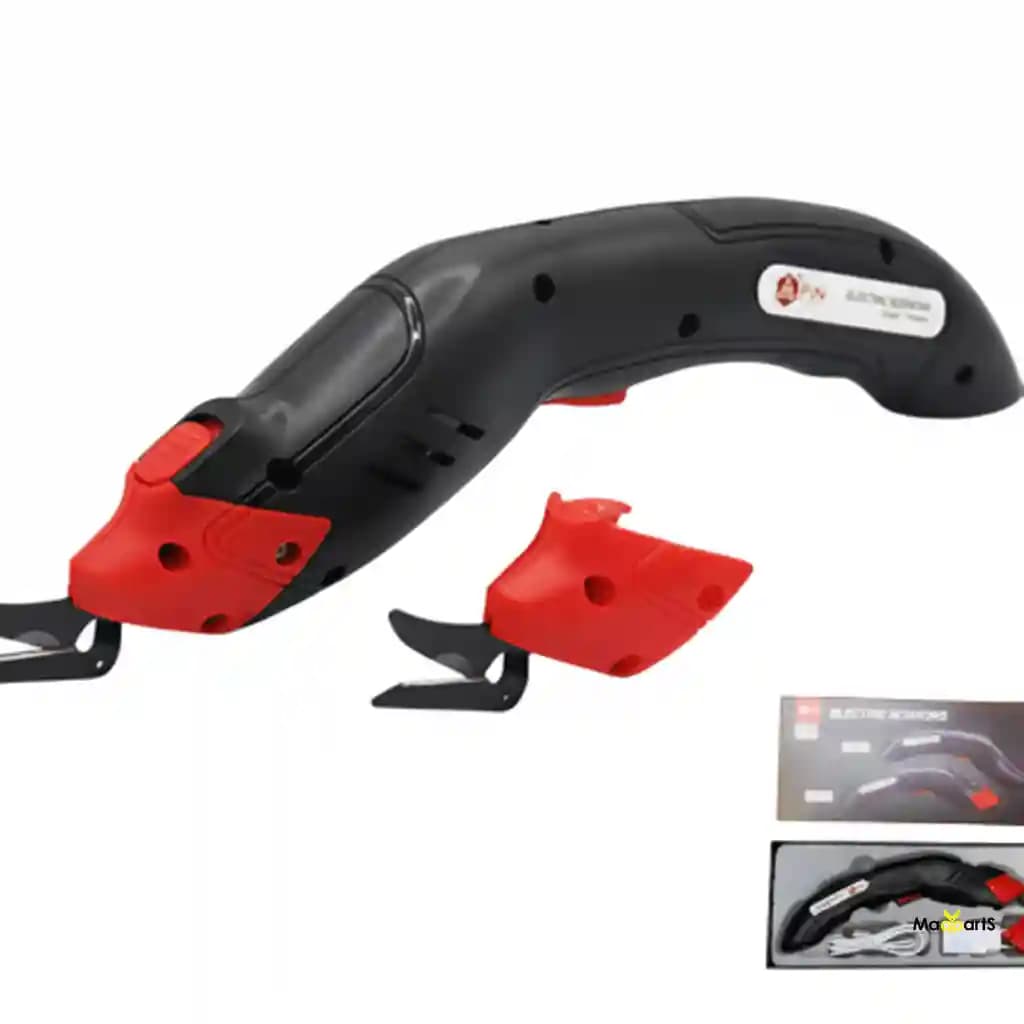 Tijeras Eléctricas PIN Modelo PIN696A con Carga Tipo C – Herramienta Profesional para Corte Textil