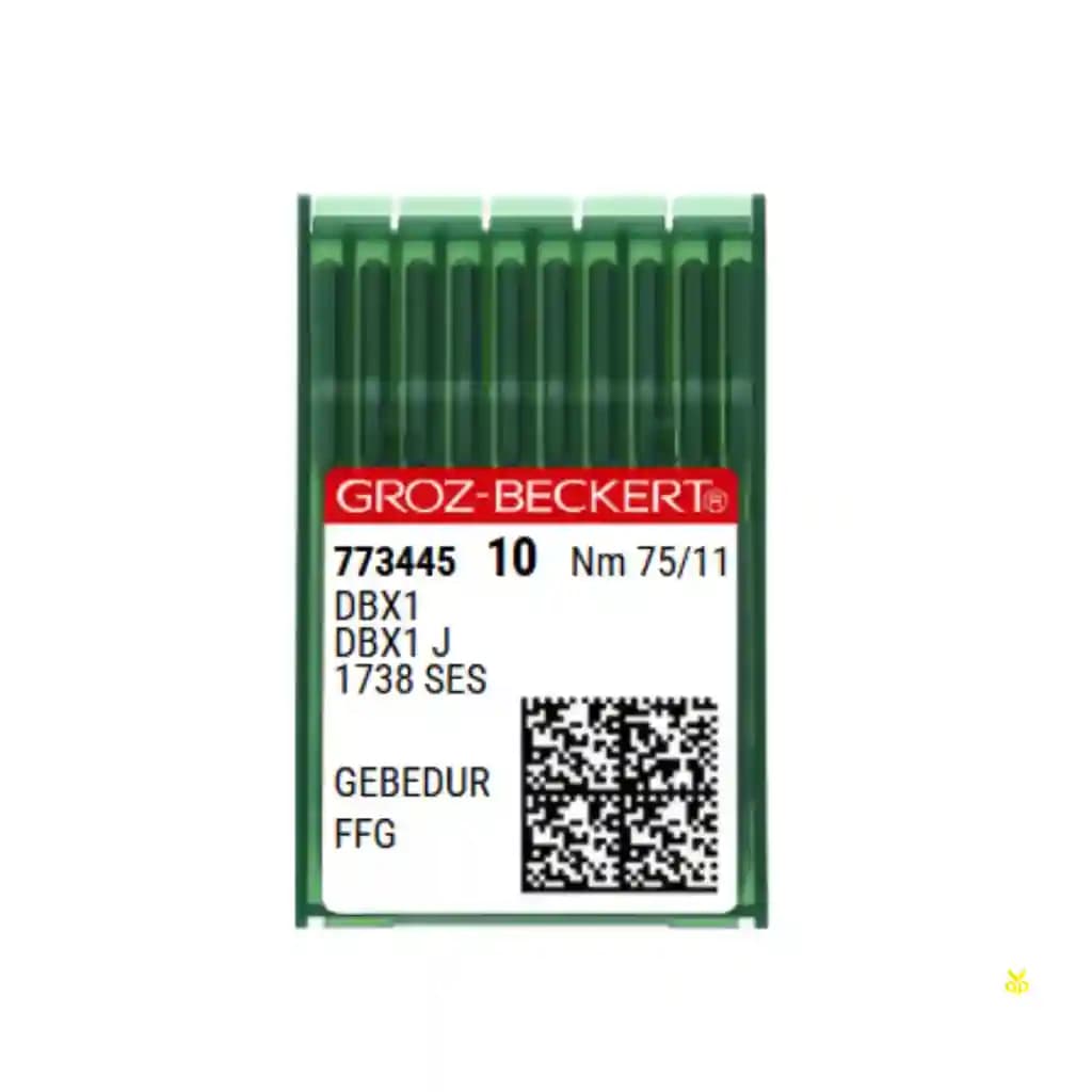 Agujas Cubo Delgado DBX1 - 1738 Gebedur para máquina plana industrial