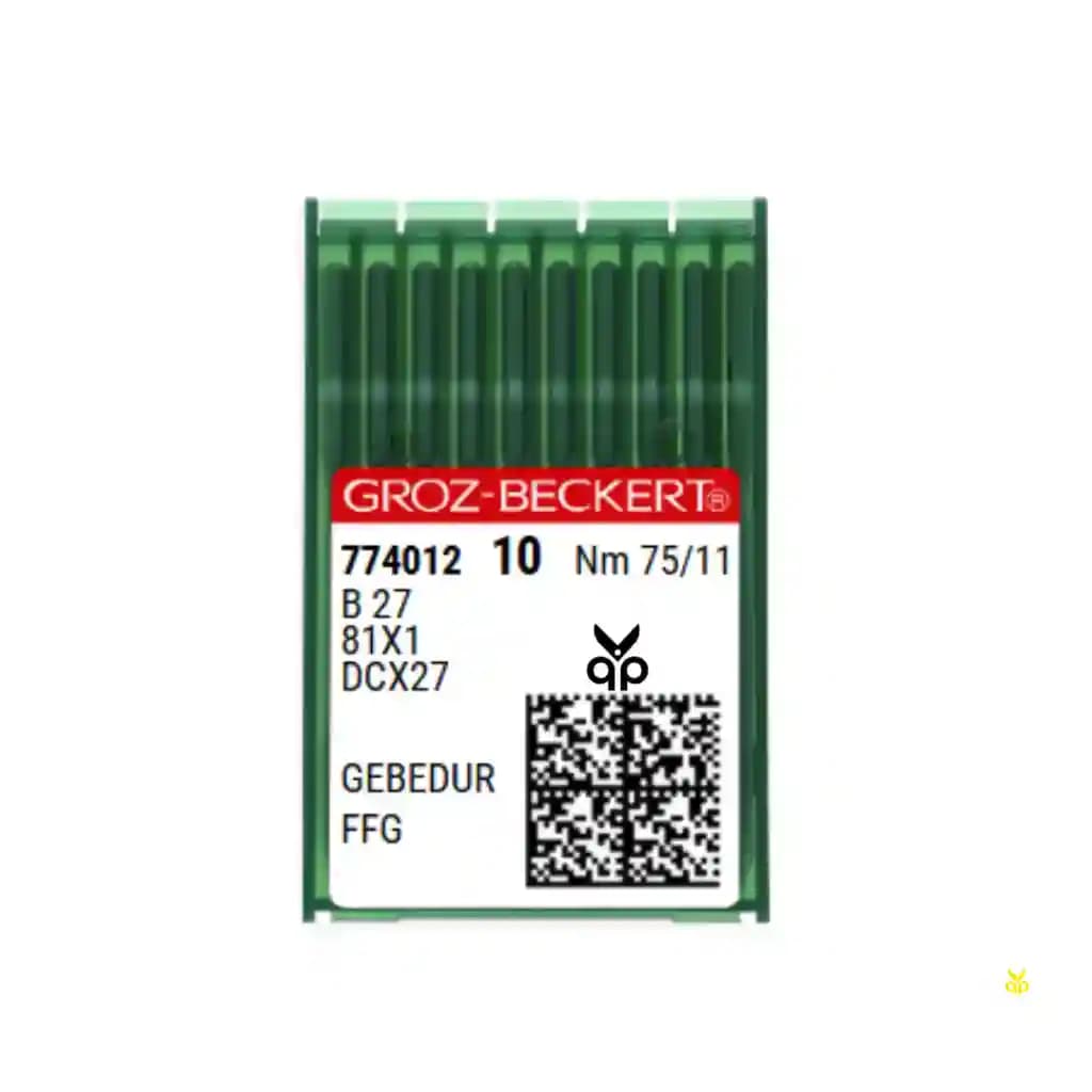 Agujas para Fileteadora B27 DCX27 Gebedur Groz Beckert