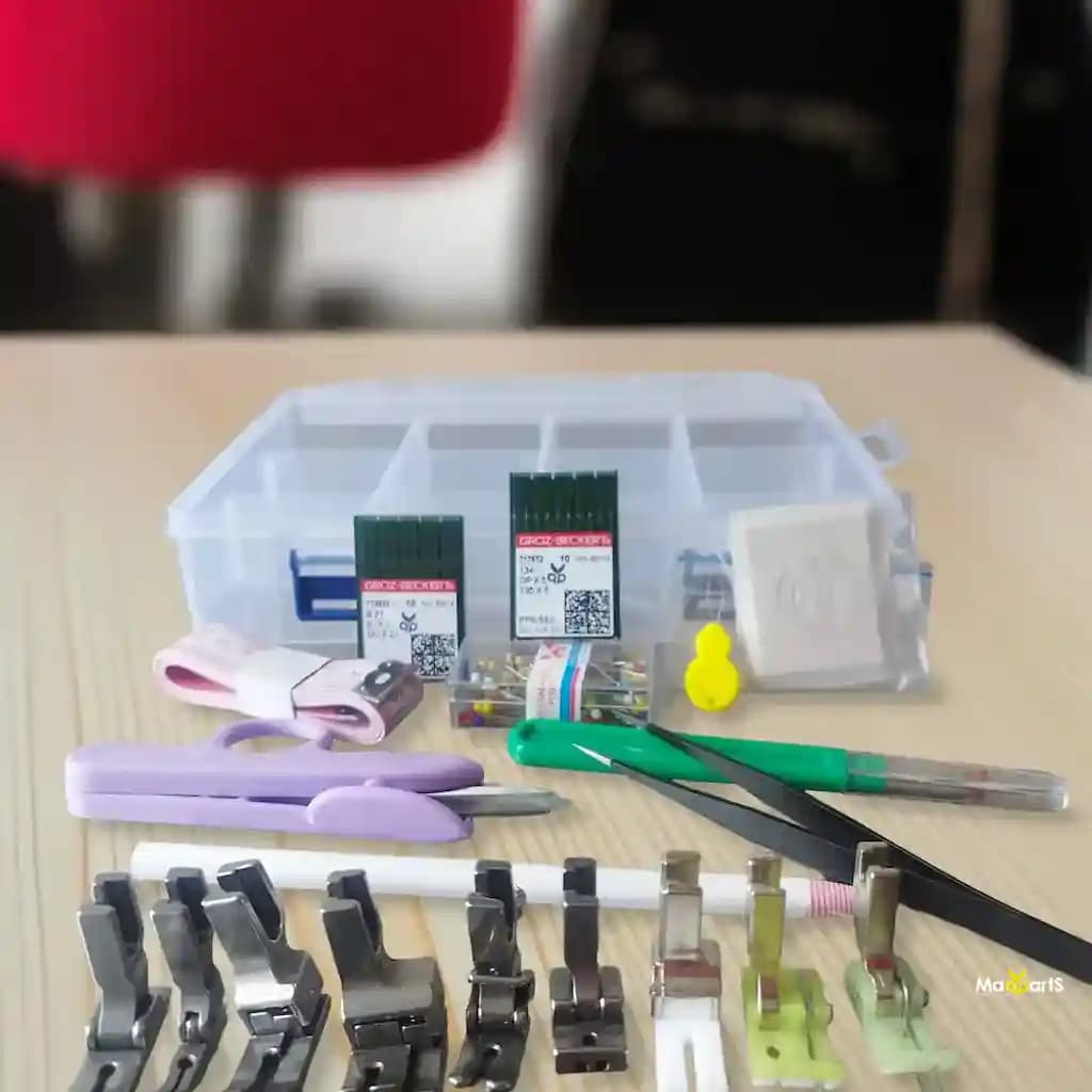 Imagen 1 de Caja Organizadora con accesorios para Costura Industrial