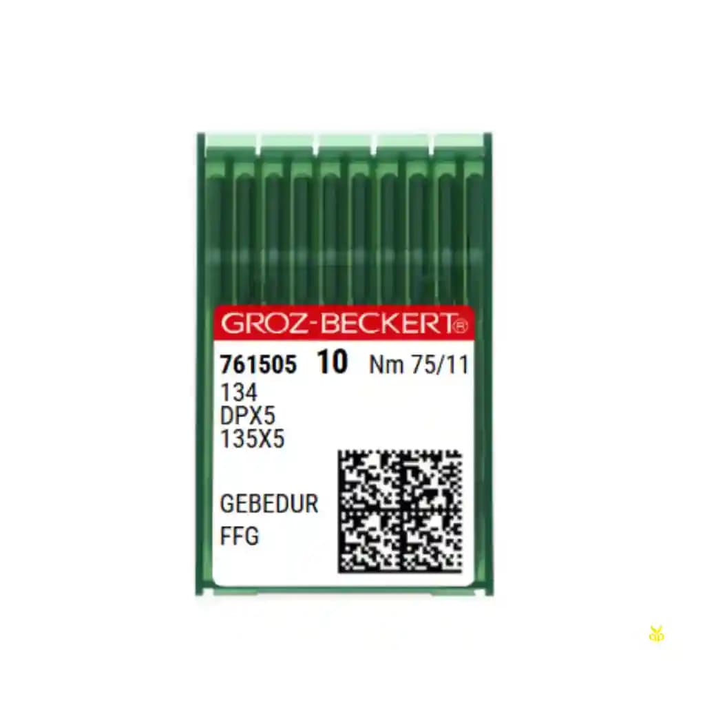 Agujas Cubo Grueso 134-DPX5 Gebedur Groz Beckert  para Plana industrial