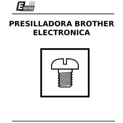 Presilladora Brother Electronica