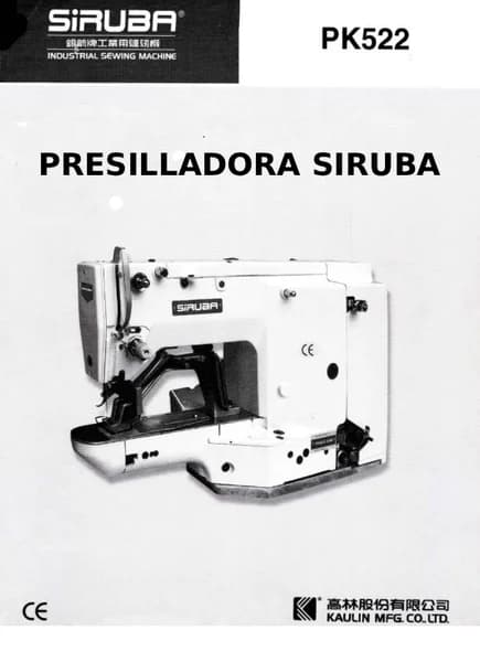 Presilladora Siruba PK522