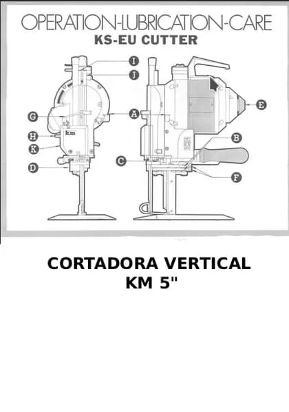 Cortadora Vertical KM 5 pulgadas