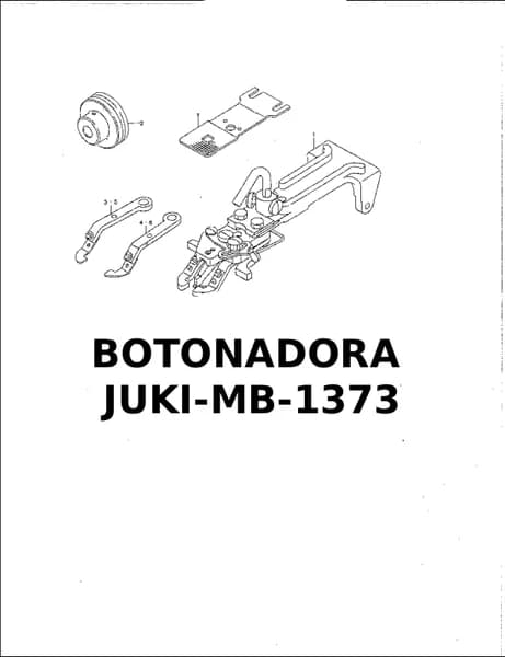 Botonadora Juki MB 1370