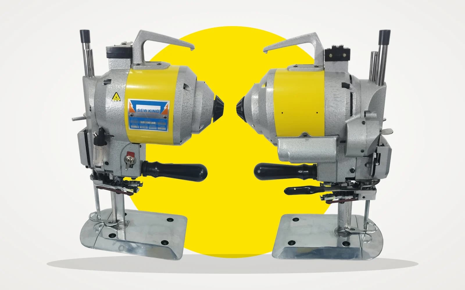 Cortadora vertical Sew King CZD-108 de 5 pulgadas: partes, uso y mantenimiento