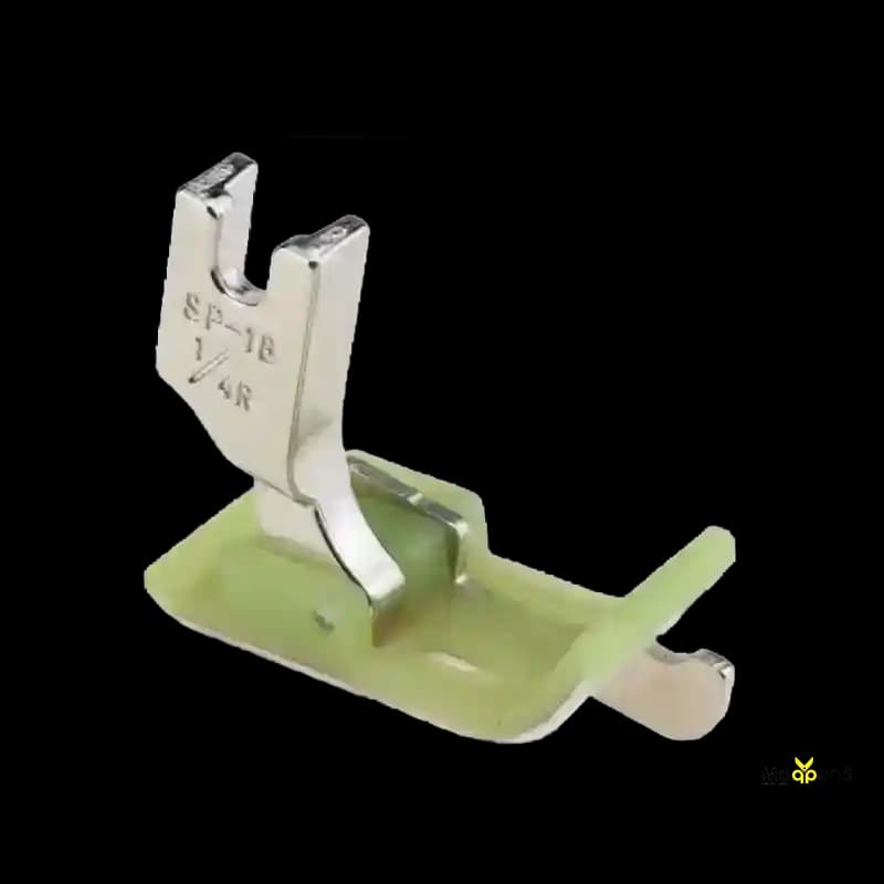 Imagen 1 de Prensatelas de Teflón con Guía 1/8 Pulgada para Máquina Recta Industrial - Compatible Singer, Juki, Siruba