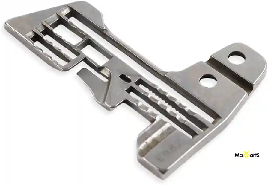 Imagen 1 de Planchuela de Aguja E982 para Fileteadora Industrial Siruba 757 (5 Hilos)