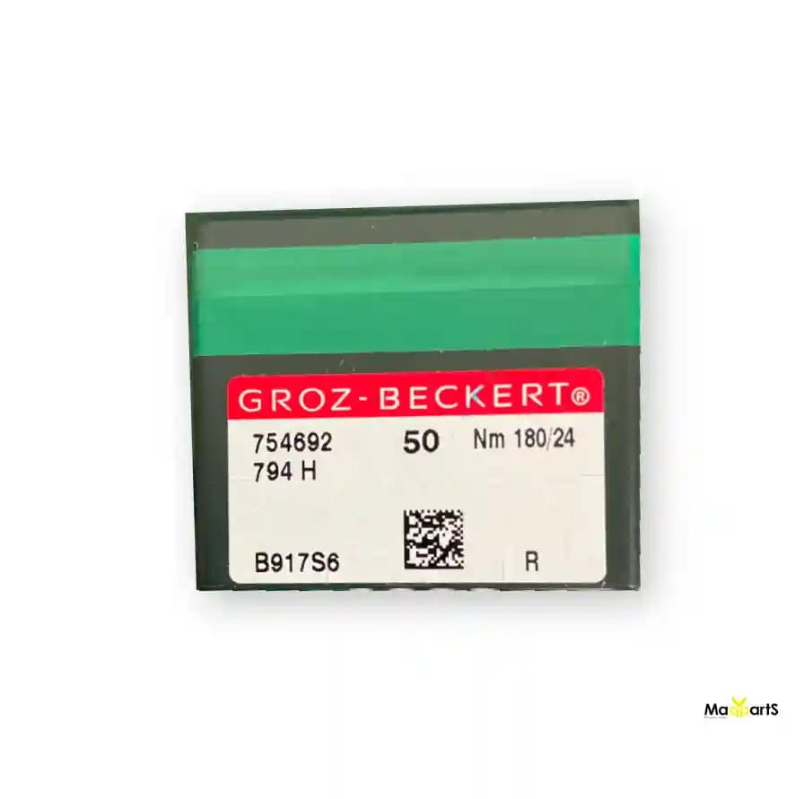 Imagen 1 de Aguja Industrial para Acolchar Groz-Beckert 794H Calibre 180/24 - Punta R