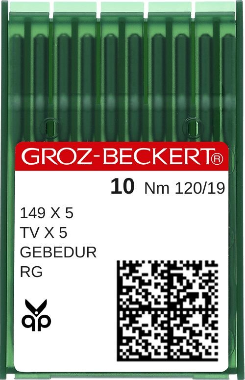 Imagen 1 de Aguja Groz-Beckert 149X5 / TVX5 GEBEDUR para cerradora y empretinadora