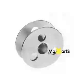 Imagen 1 de Bobina carretel Grande de Aluminio para maquina Dos Agujas